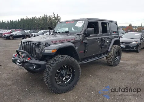 2018 Jeep Wrangler Unlimited Rubicon из США, поврежденный, VIN 1C4HJXFG9JW190831